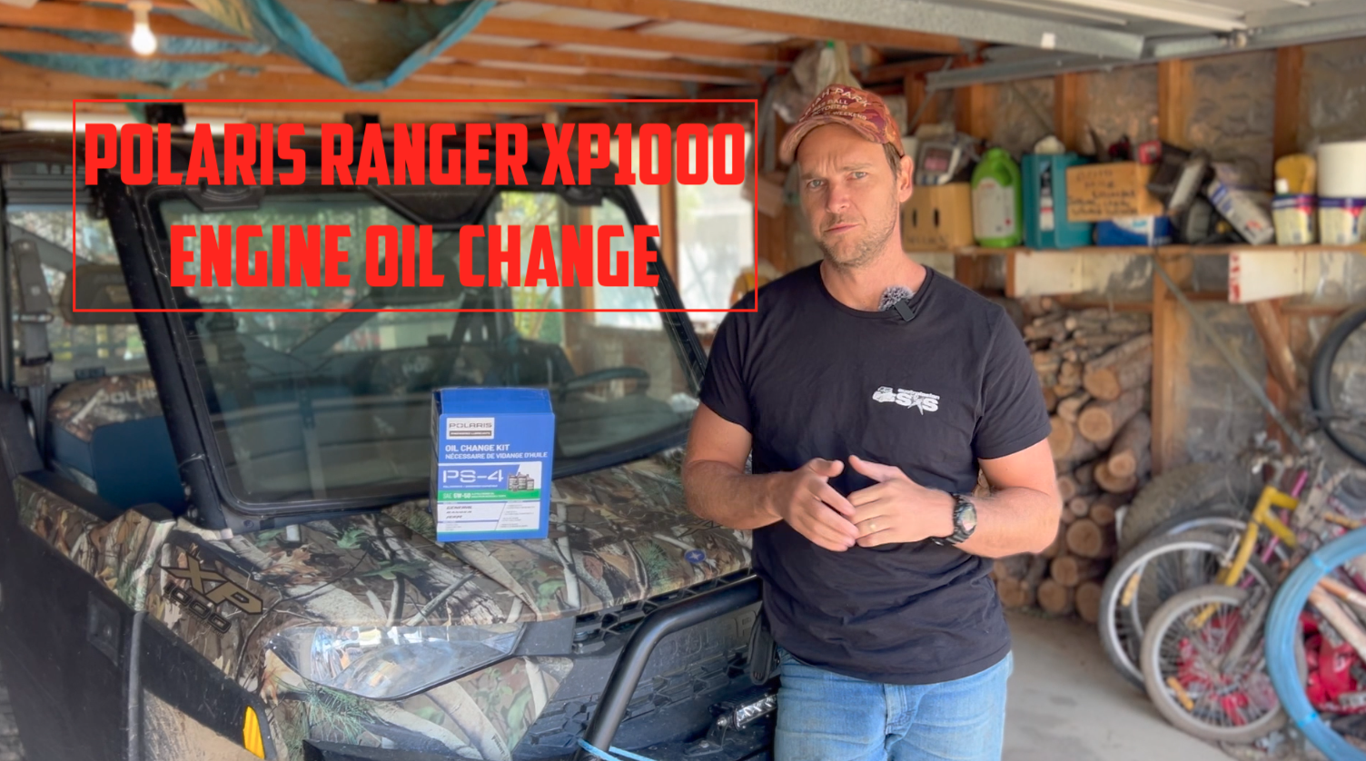 VIDEO ENGINE OIL CHANGE ON A POLARIS RANGER XP1000