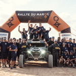 CAN-AM SWEEPS RALLYE DU MAROC PODIUM